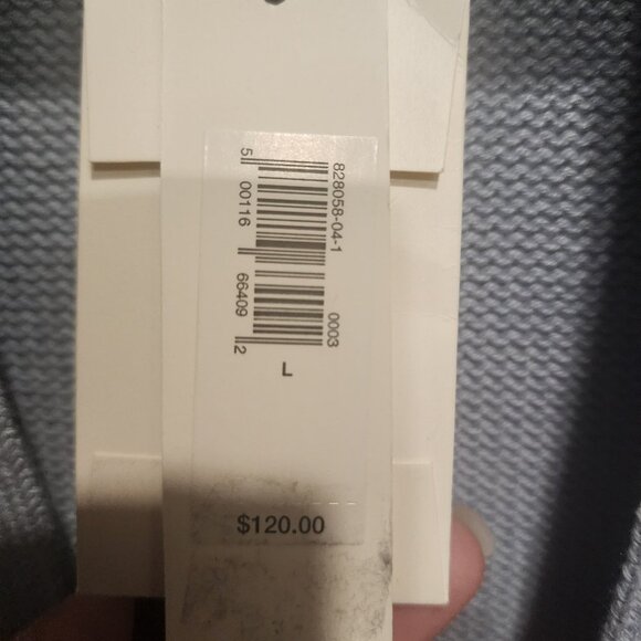 Banana Republic Women’s Demi Cotton Silk Cardigan Sweater Blue Gray Size Large - Picture 7 of 10